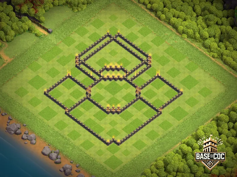 Old-School Clash wall view