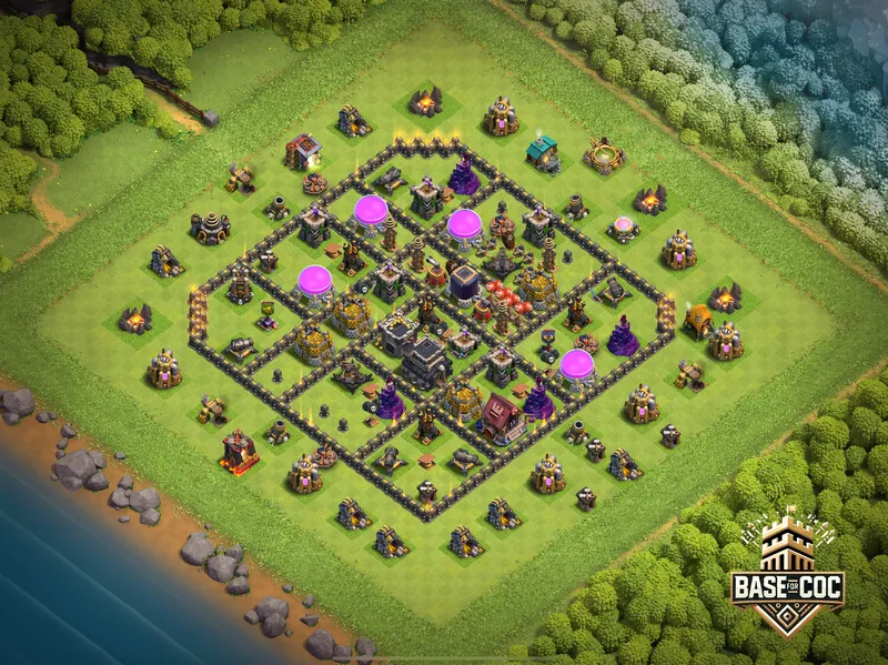 Air Wall Trophy trap view