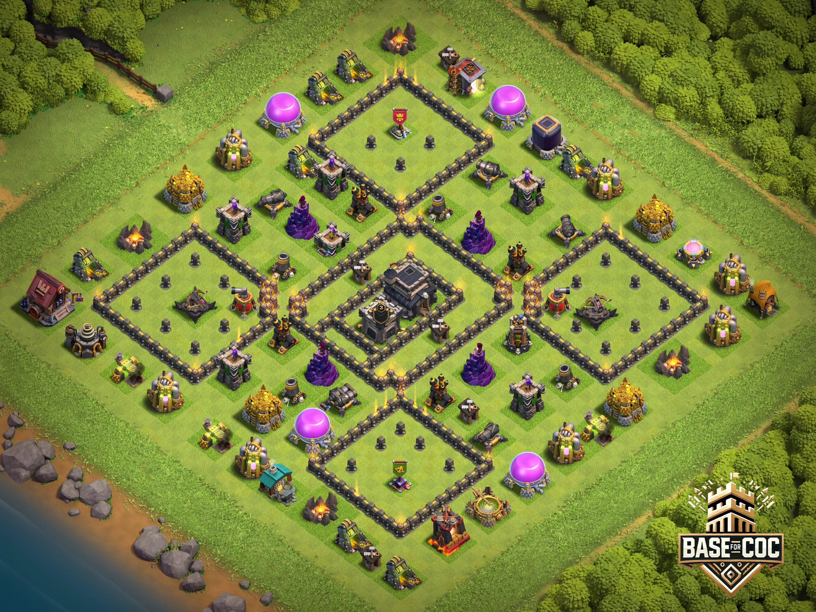 Ground Troop Counter (TH9)